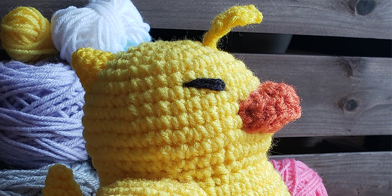 Fat Chocobo Crochet Pattern – Final Fantasy (Minimal Pictures)