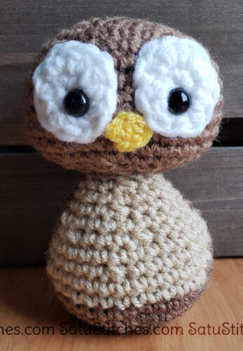 Graduation Owl Crochet Pattern - SatuStitches