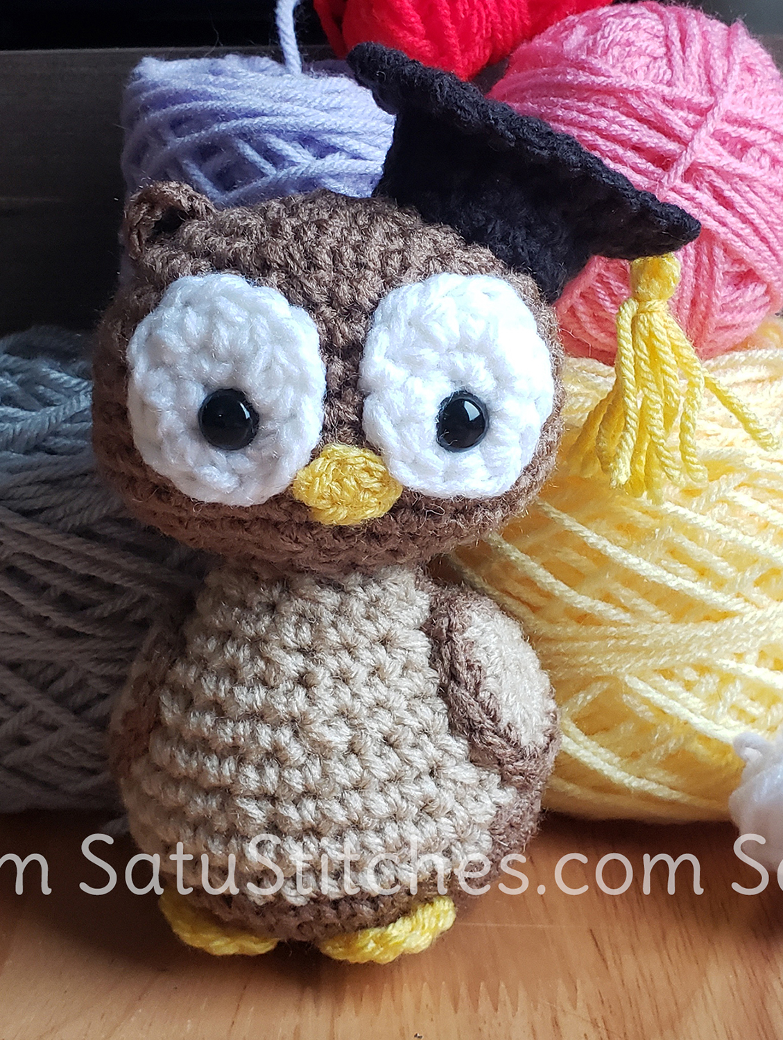 Graduation Owl Crochet Pattern