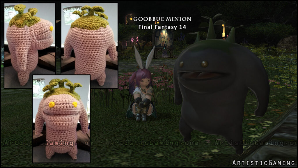 Goobbue Final Fantasy Crochet