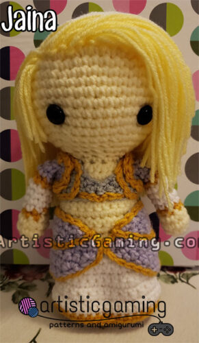Jaina World of Warcraft Crochet Pattern