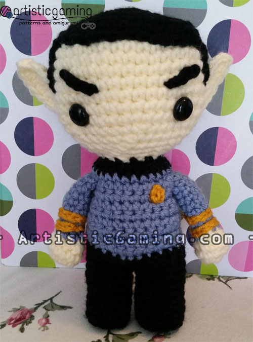 Spock Star Trek Crochet Pattern