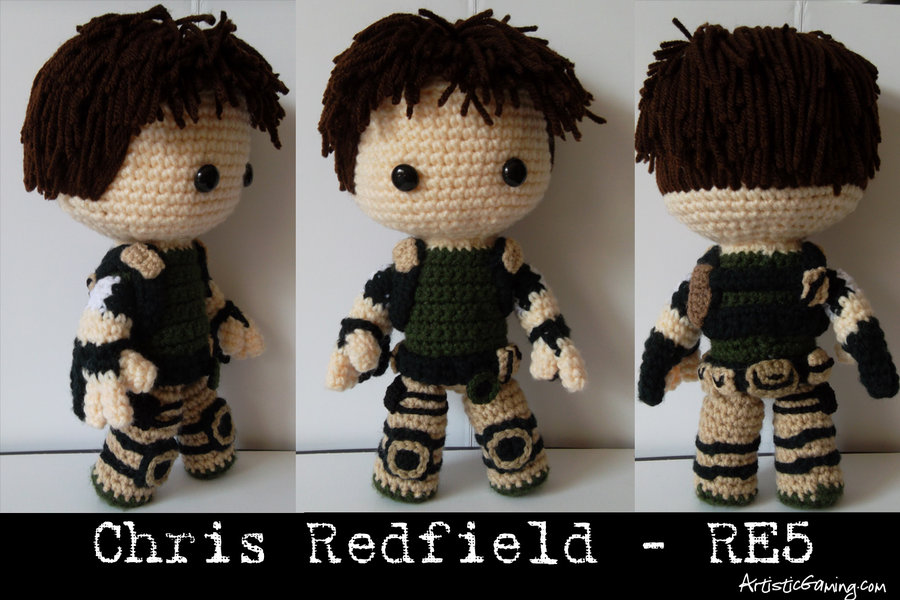 Chris Redfield Resident Evil Crochet