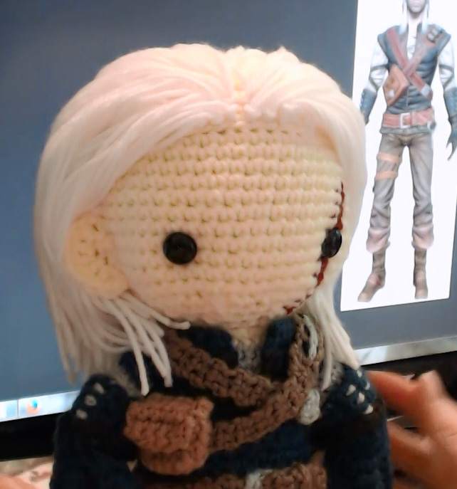 Geralt The Witcher Crochet